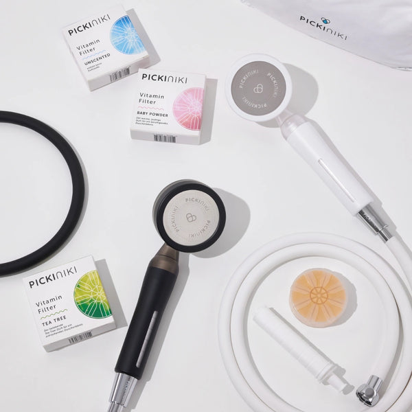 We built a shower filter designed for showers.