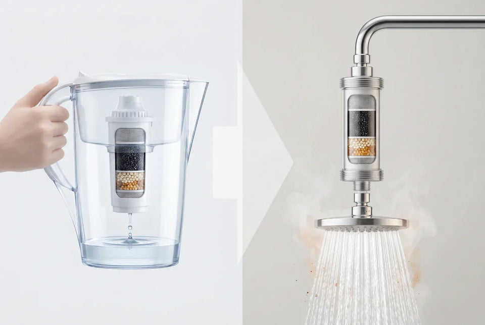 A Shower Isn't a Tap (And a Shower Filter Shouldn't Be One)
