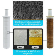 PICKI NIKI Sediment Handle Filter close-up detail